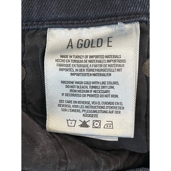 Agolde Jeans Womens Size 26 Sophie Mid Rise Ankle in Tame Dark Wash Skinny - Picture 8 of 9